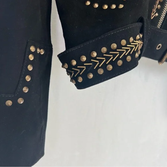 Nasty Gal Suede Moto Jacket - Picture 8 of 11